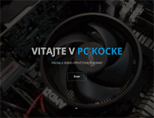 Tablet Screenshot of pckocka.sk